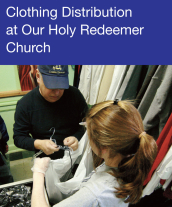 Community Events - Clothing Distribution at Our Holy Redeemer Church
