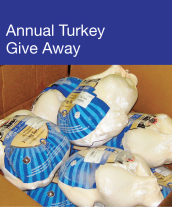 Community Events - Annual Turkey Give Away
