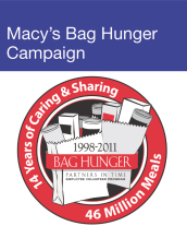 Community Events - Macy's Bag Hunger Campaign