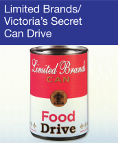 Community Events - Limited Brands/Victoria's Secret Can Drive