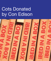 Community Events - Cots Donated By Con Edison