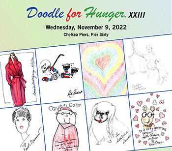 2022 Doodle for Hunger button