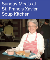Community Events - Sunday Meals At St. Francix Xavier Soup Kitchen