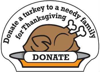Turkey Donation Button